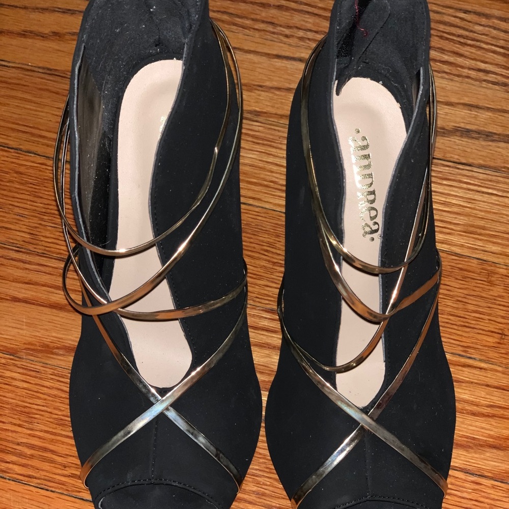 Black heels